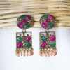 Aadiyatri Gold Plated Bridal Partywear Earrings