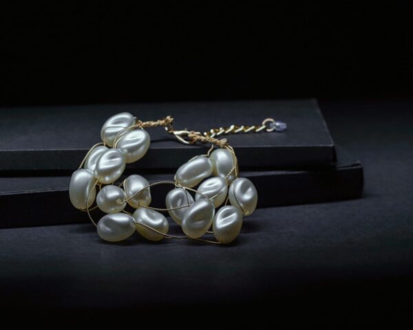 Latest Fashion Design White Pearls Bracelet – Elegant & Trendy by Elegance Jewels